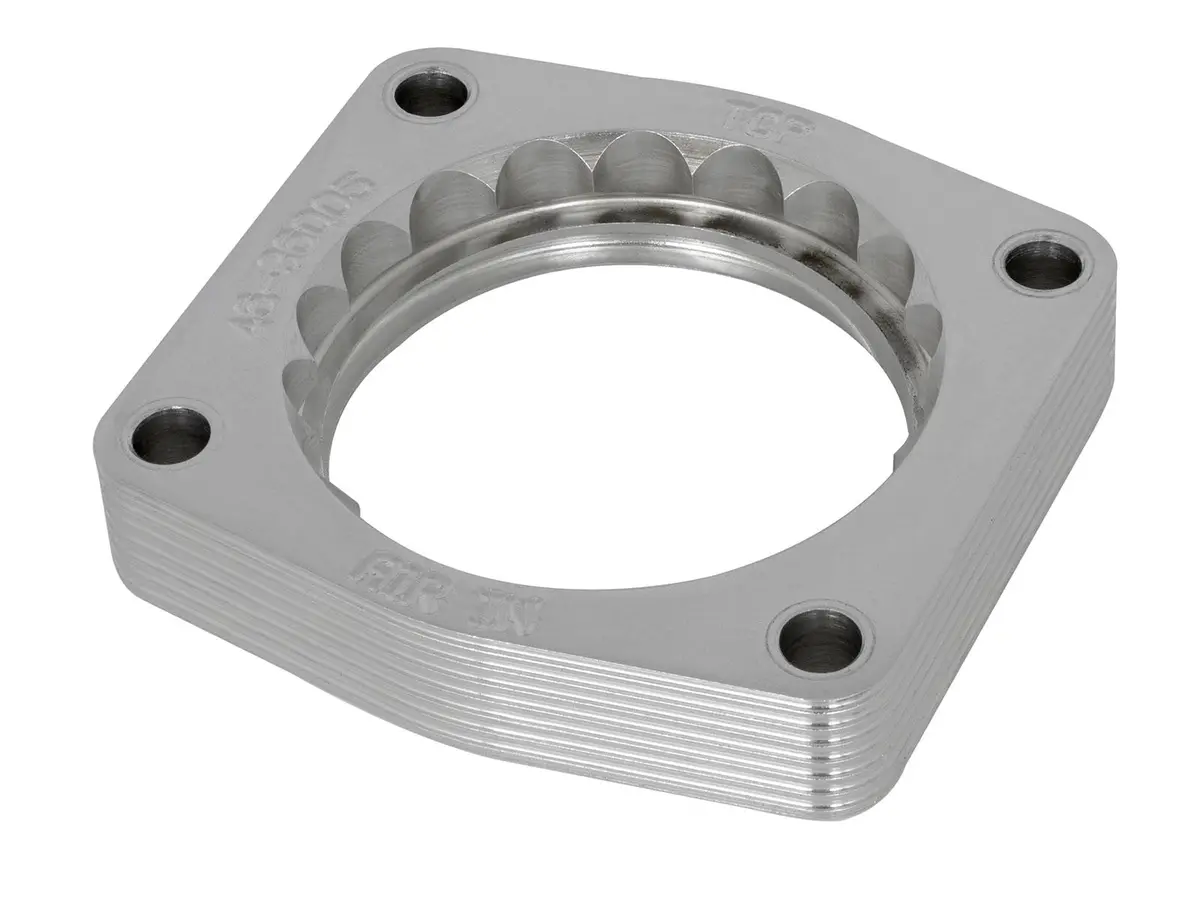Afe: Silver Bullet Throttle Body Spacer Nissan Patrol (Y61) 01-16 I6-4.8L W/ Automatic Transmission 1