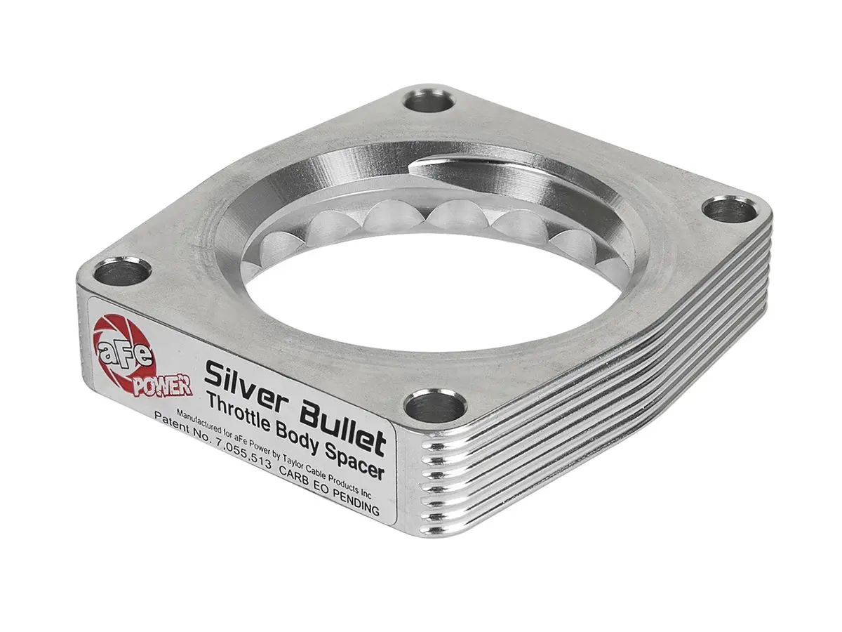 Afe: Silver Bullet Throttle Body Spacer Nissan Patrol (Y61) 17-19 I6-4.8L 1