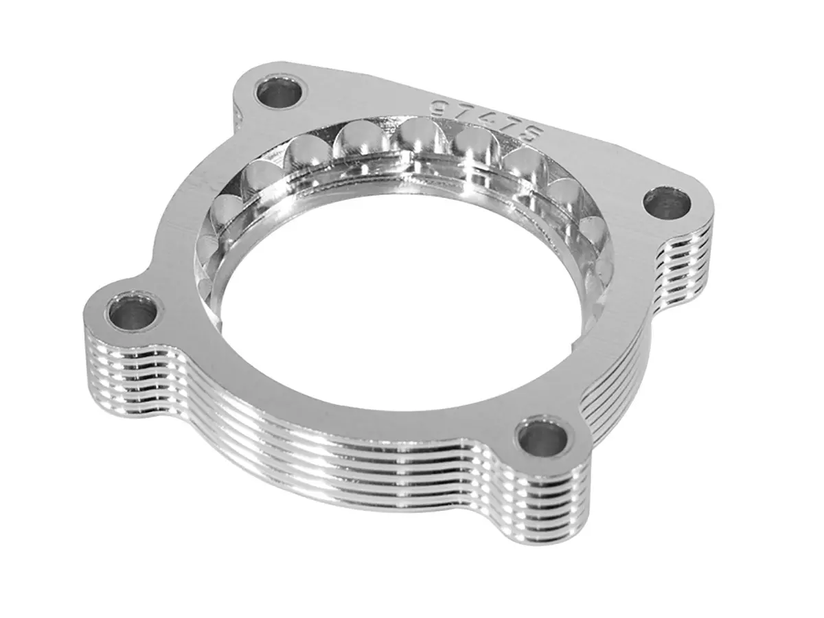 Afe: Silver Bullet Throttle Body Spacer Toyota Tundra 00-09 / Sequoia 05-09 / 4Runner 05-09 / Land Cruiser 06-07 / Lexus Gx 470 05-09 / Lx 470 06-07 1