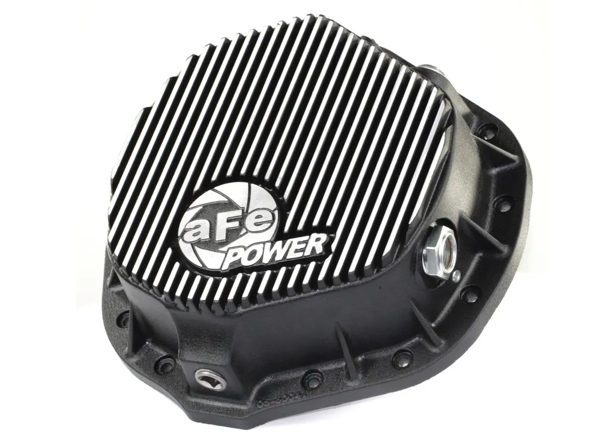 Afe: Rear Differential Cover, Machined Fins; Pro Series Dodge/Ram Diesel Trucks 03-14 L6-5.9L (Td)/6.7L (Td) / Gm Gas Trucks 01-07 V8-8.1L / Gm Diesel Trucks 01-17 V8- 6.6L (Td) (Aam 11.50-14 Bolt Axles) 1
