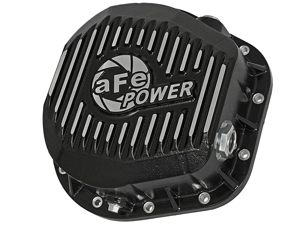 Afe: Rear Differential Cover, Machined Fins; Pro Series 	 Ford F-250/F-350/Excursion 86-19 V8 (Td) (10.25 & 10.50-12 Bolt Axles) 1