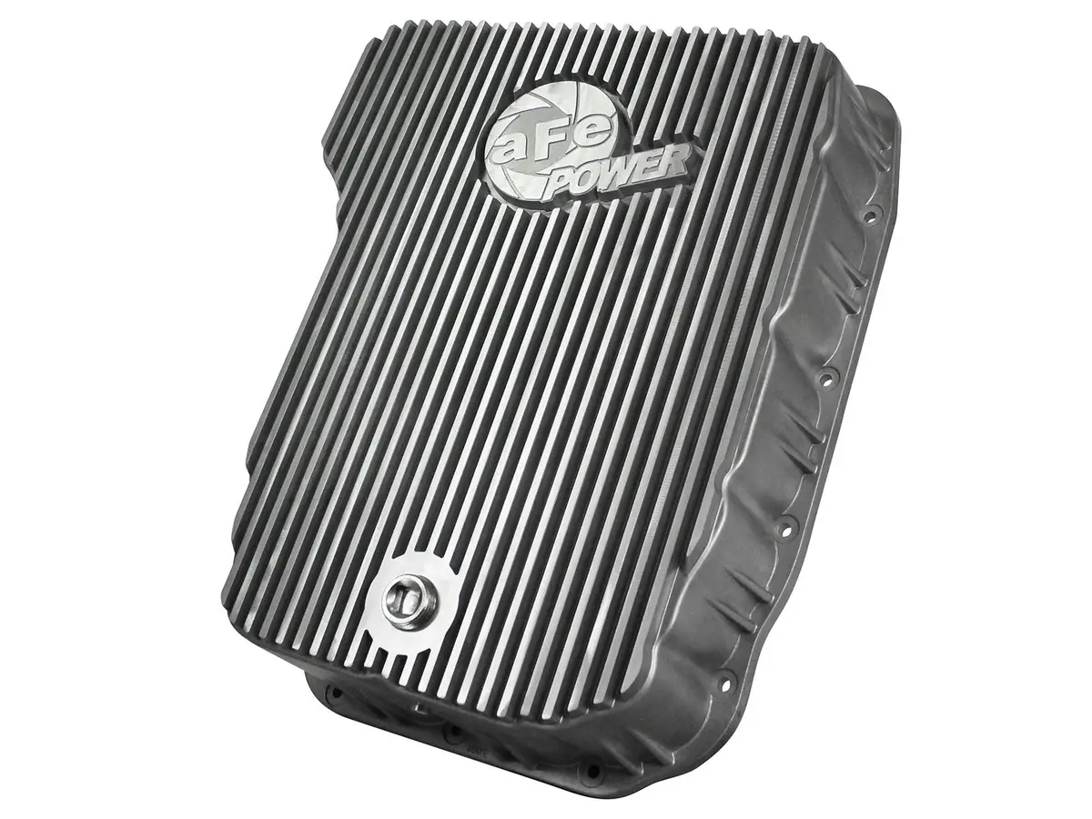 Afe: Transmission Pan, Machined Fins Dodge Diesel Trucks 07.5-12 L6-6.7L (Td) (68Rfe Transmission) 1