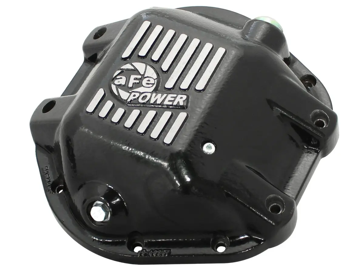 Afe: Differential Cover, Machined Fins Jeep 97-18 (Dana 44 Axles) 1