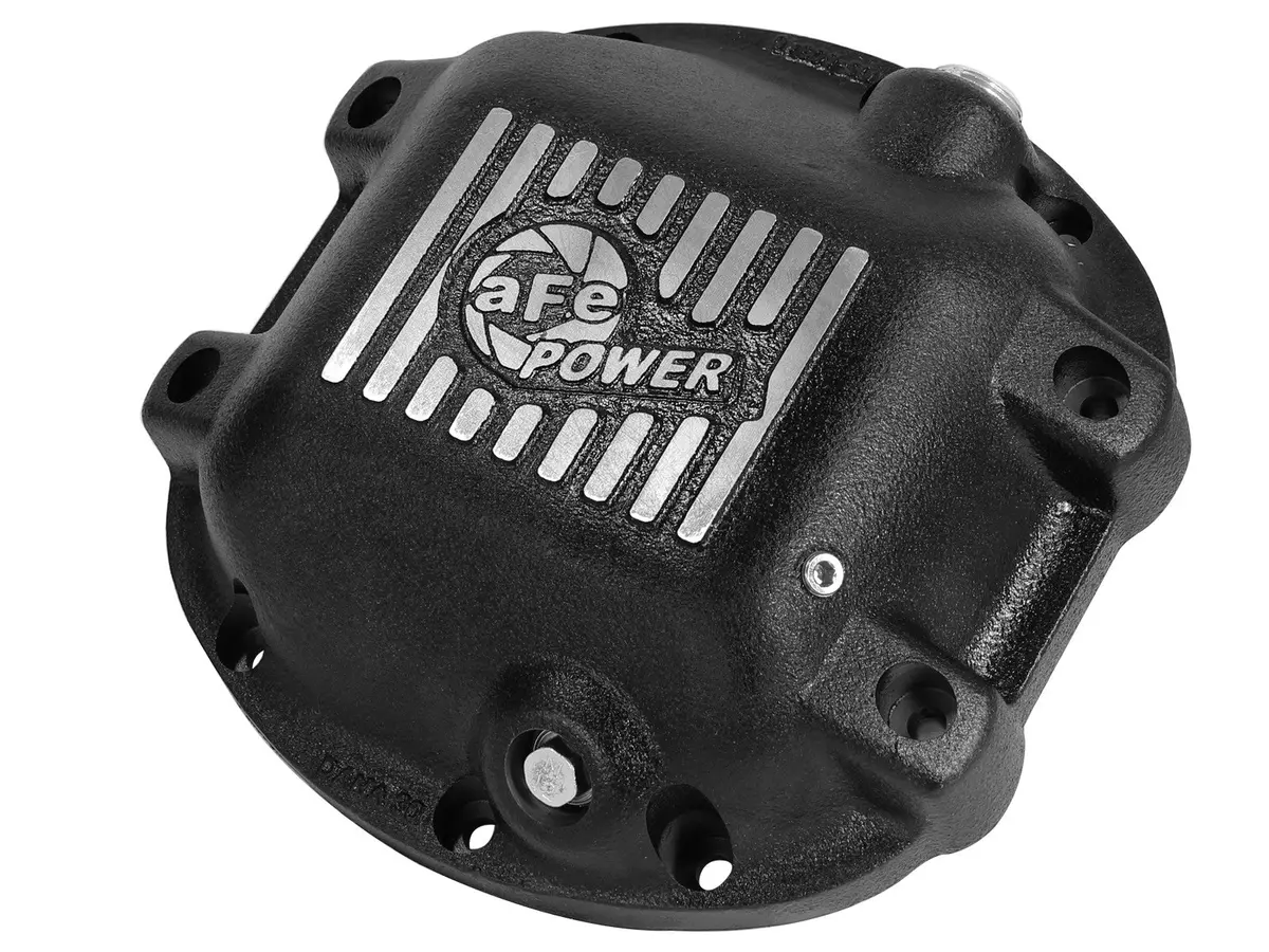 Afe: Differential Cover, Machined Fins Jeep 97-18 (Dana 30 Axles) 1