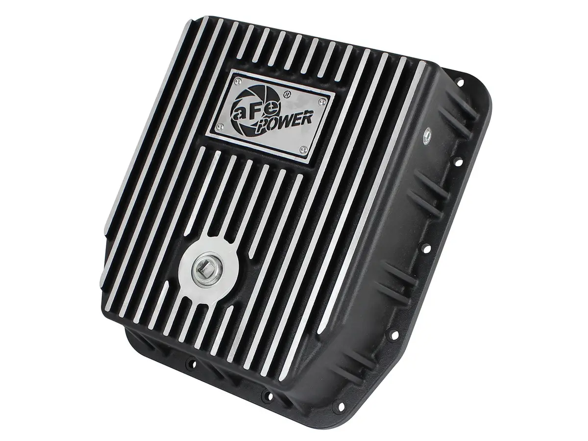 Afe: Transmission Pan, Machined Fins Ford Trucks 80-92 (Aod Transmission) 1