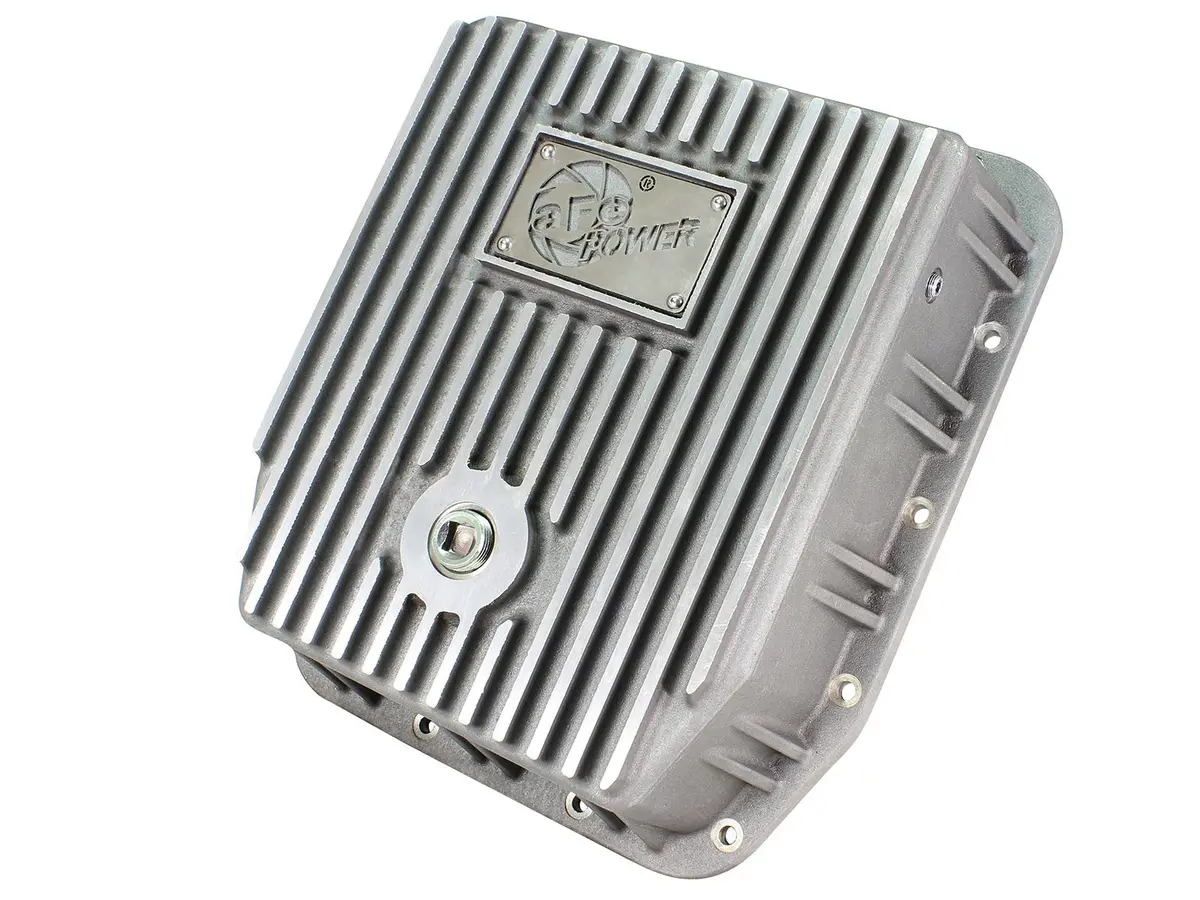 Afe: Transmission Pan, Machined Fins Ford Trucks 93-08 (Aode/4R70w Transmission) 1