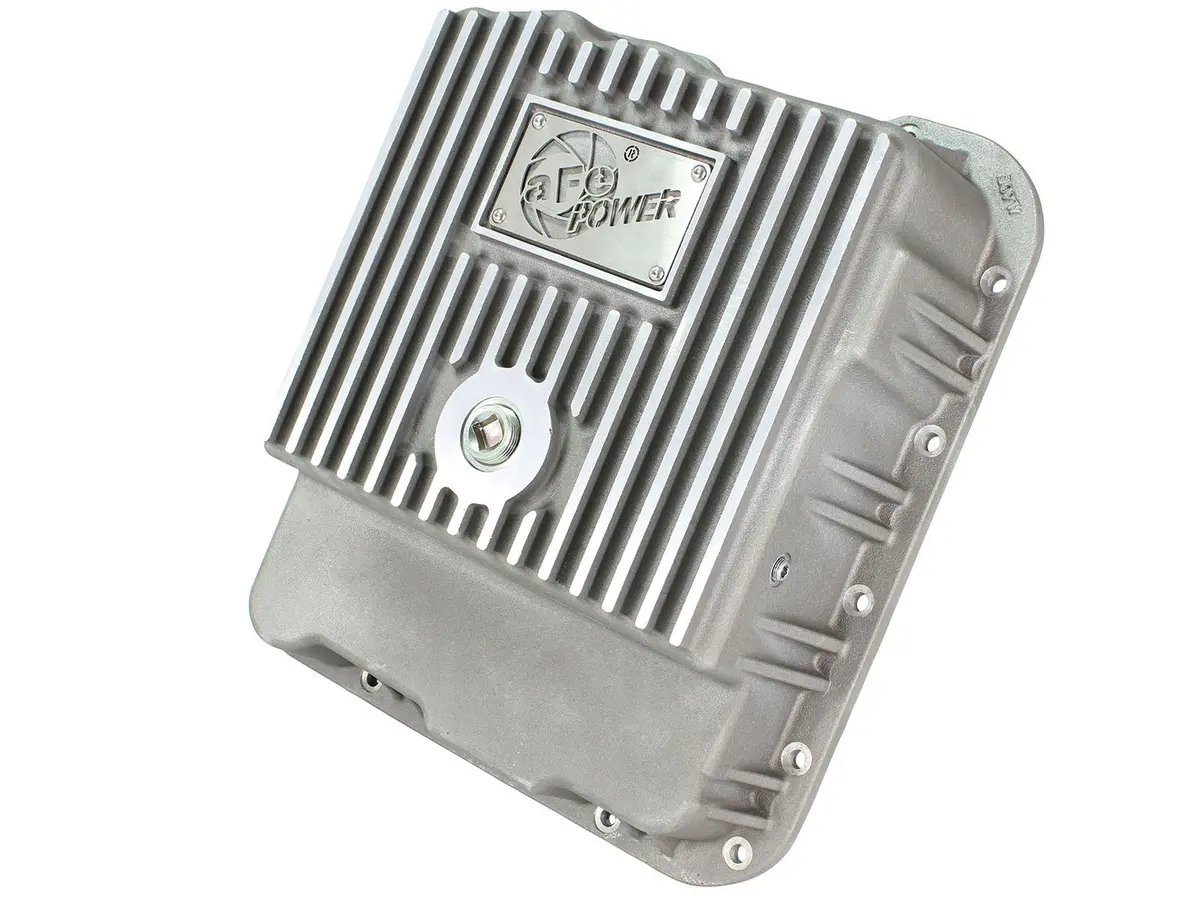 Afe: Transmission Pan, Machined Fins Gm Trucks 99-16 (4L60-E/4L60e/4L65e/4L70e/4L75e Transmission) 1