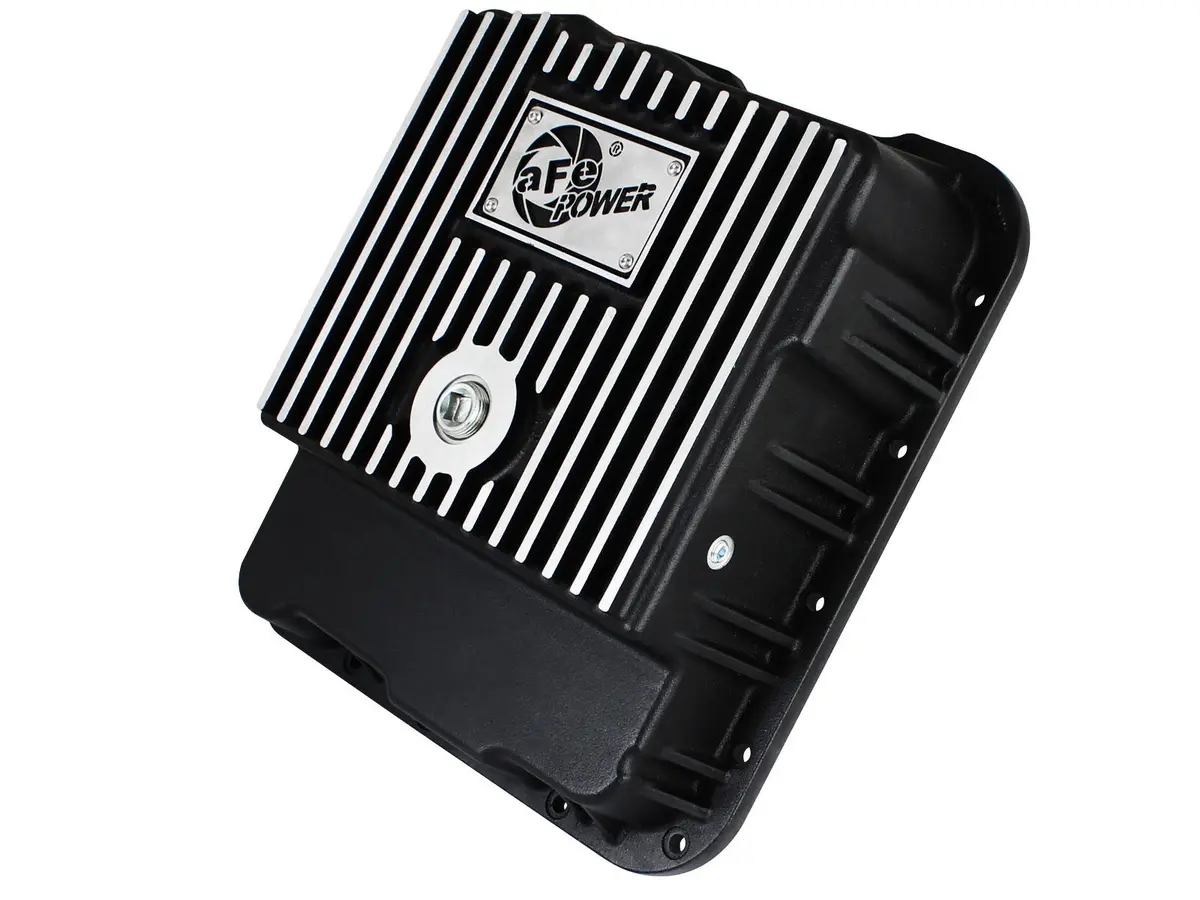 Afe: Transmission Pan, Machined Fins Gm Trucks 99-16 (4L60-E/4L60e/4L65e/4L70e/4L75e Transmission) 1