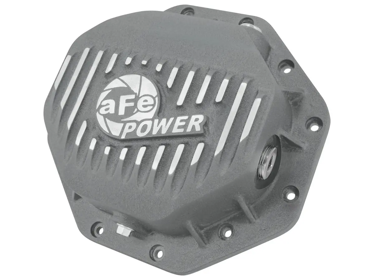 Afe: Rear Differential Cover, Machined Fins; Street Series Dodge/Ram 94-18 (Corporate 9.25-12 Bolt Axles) 1
