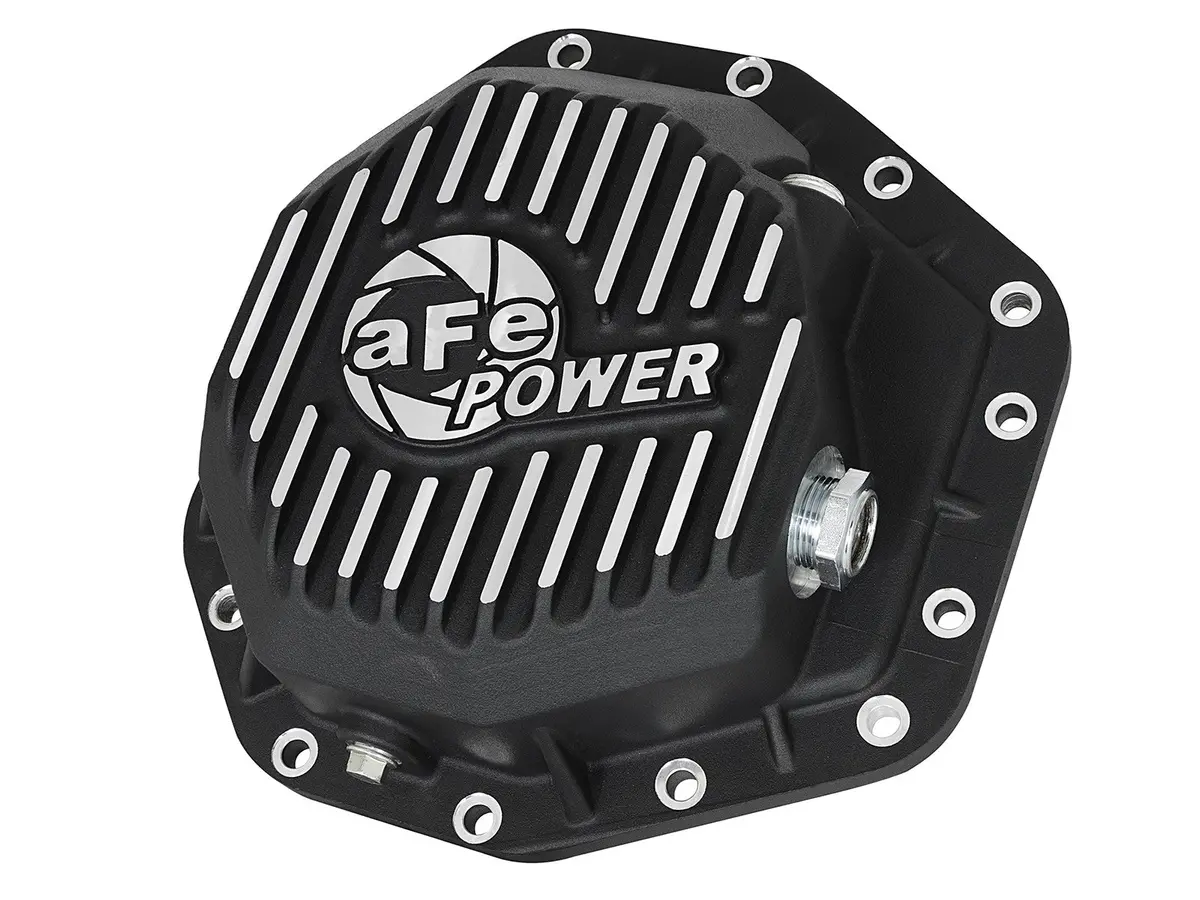 Afe: Rear Differential Cover, Machined Fins; Pro Series Ford F-250/F-350 17-19 V8-6.7L (Td) Dana M275-14 1