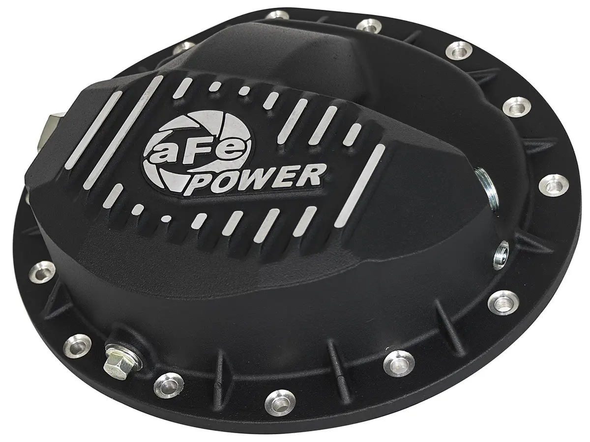 Afe: Rear Differential Cover, Machined Fins; Pro Series Nissan Titan Xd 16-19 V8-5.0L (Td) & V8-5.6L 1