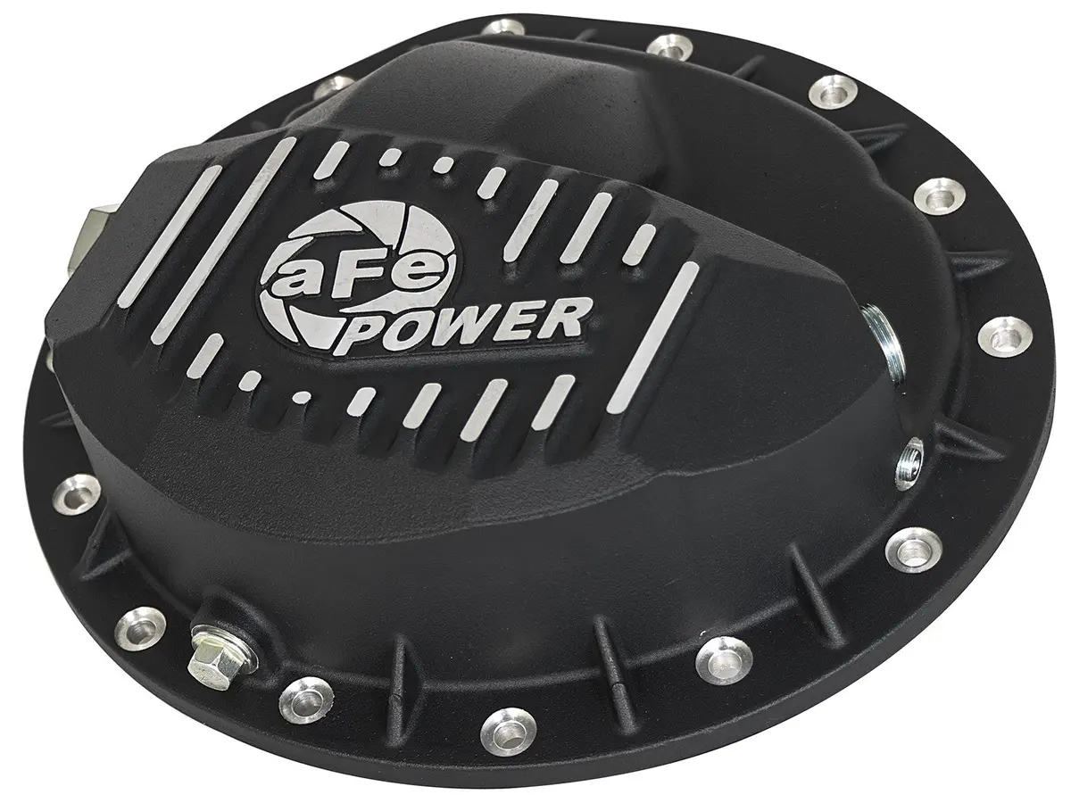 Afe: Rear Differential Cover, Machined Fins; Pro Series Gm Trucks 99-13 V8 (9.5-14 Bolt) 1