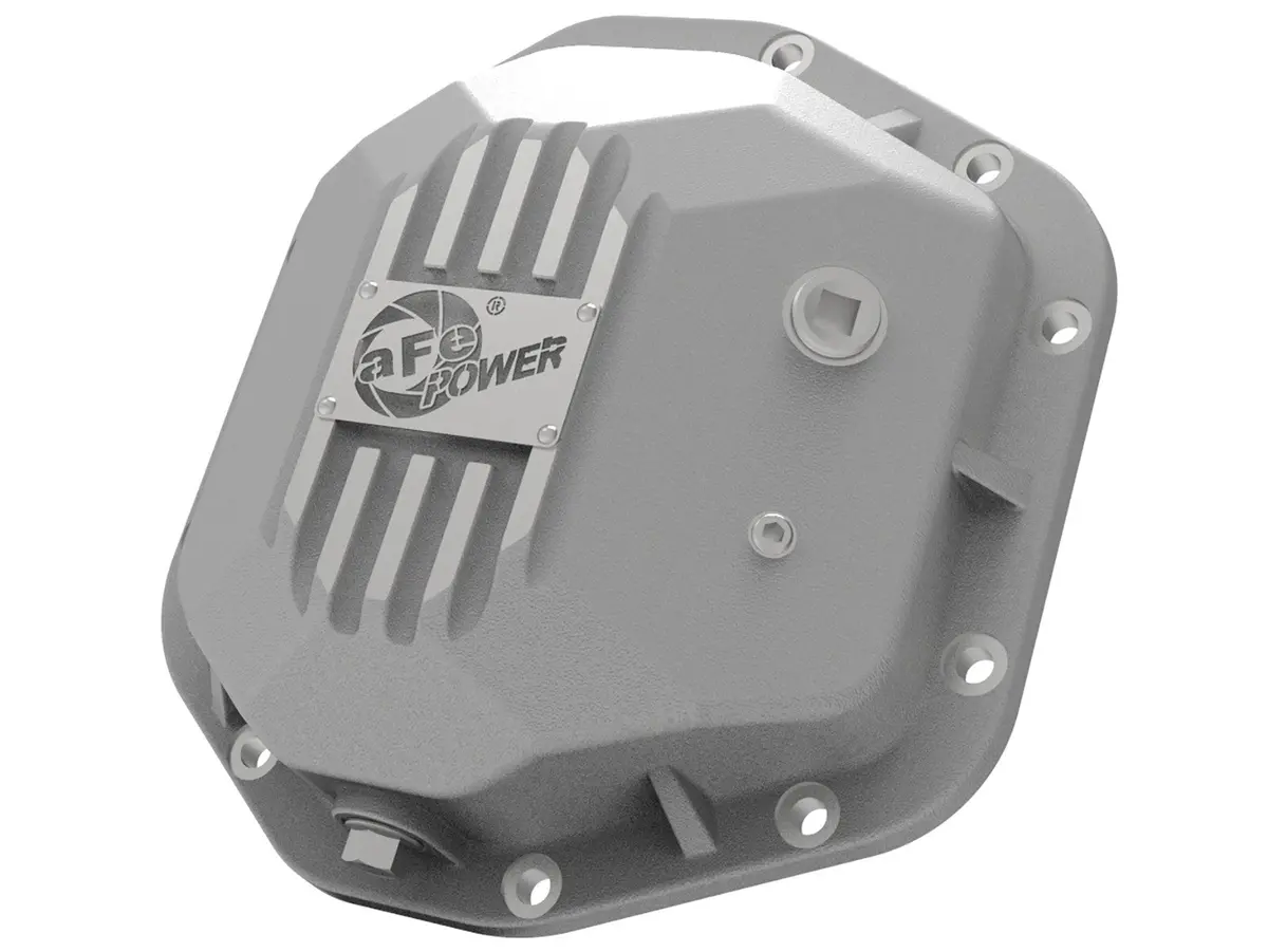 Afe: Street Series Differential Cover Raw W/ Machined Fins 	 Jeep Wrangler (Tj & Jk) 97-18 (Dana 44) 1