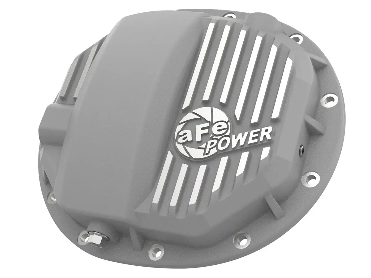 Afe: Street Series Rear Differential Cover Raw W/ Machined Fins Gm Gas Trucks 14-19 I4-2.7L, V6-4.3L, V8-5.3L/6.2L (Aam 9.5/9.76) 1