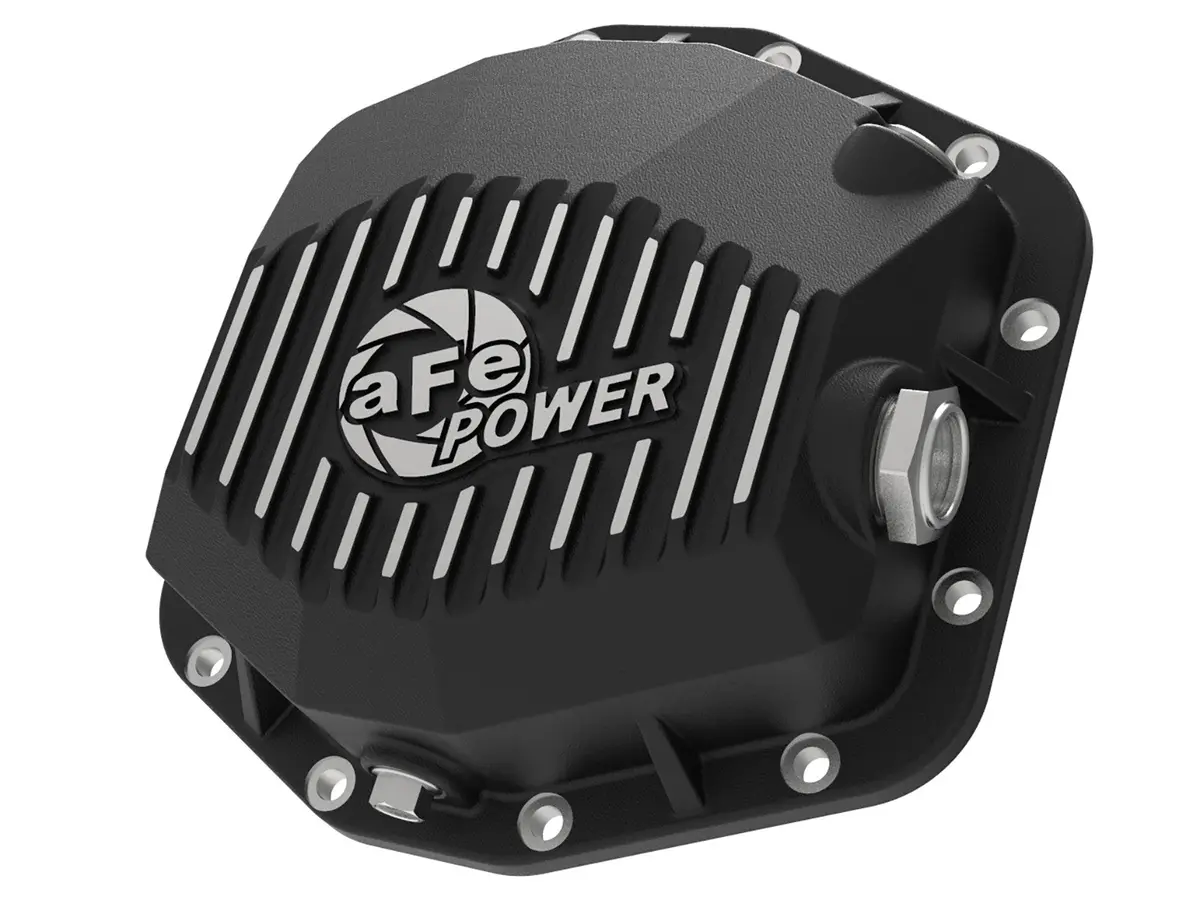 Afe: Pro Series Rear Differential Cover Black W/Machined Fins Ford Ranger 2019 L4-2.3L (T) (Dana M220) 1