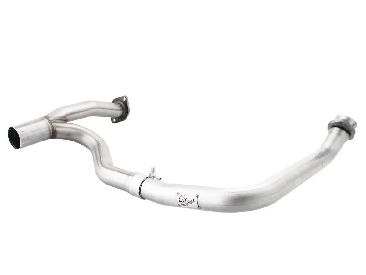 Afe: Twisted Steel Y-Pipe 2" To 2-1/2" Aluminized Steel Exhaust System 12-18 Jeep Wrangler (Jk) V6-3.6L 1