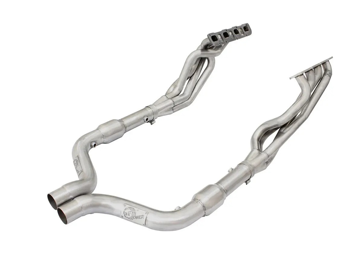 Afe: Twisted Steel Long Tube Header & Connection Pipes (Street Series) Dodge Challenger Srt-8 11-14 V8-6.4L Hemi 1