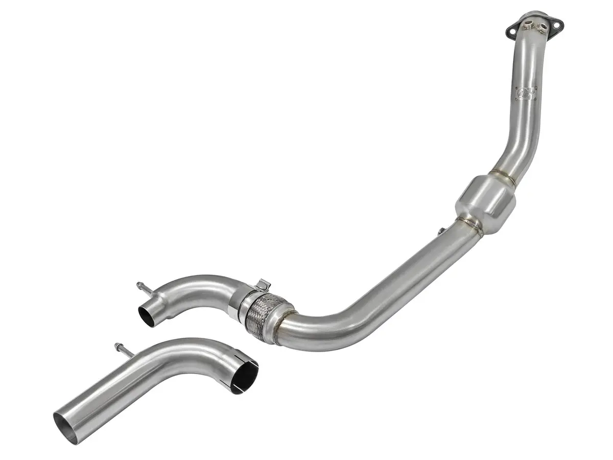 Afe: Twisted Steel Down-Pipe - Street Series Ford Mustang Ecoboost 15-19 I4-2.3L (T) 1