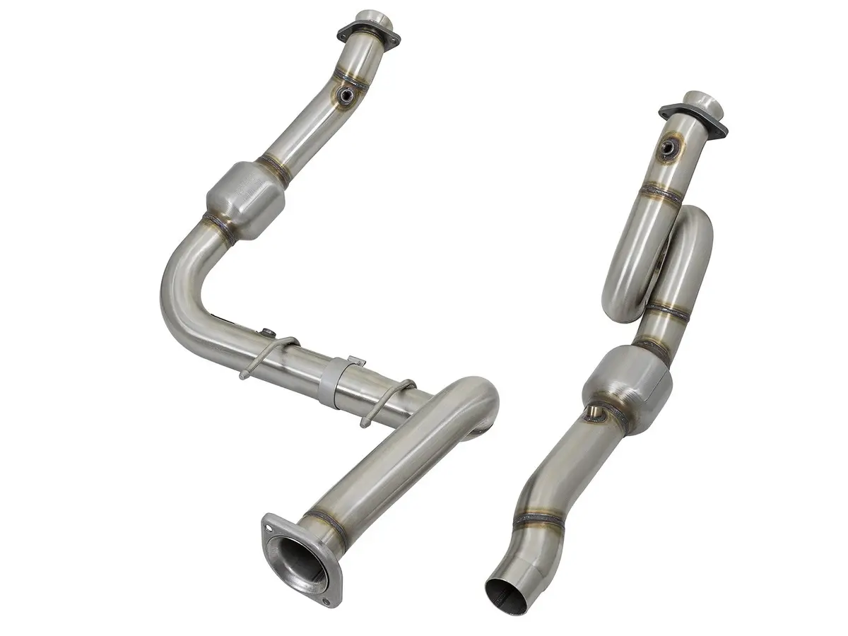 Afe: Twisted Steel 304 Stainless Steel Down-Pipes (Street Series) Ford F-150 Raptor 17-20 V6-3.5L (Tt) 1