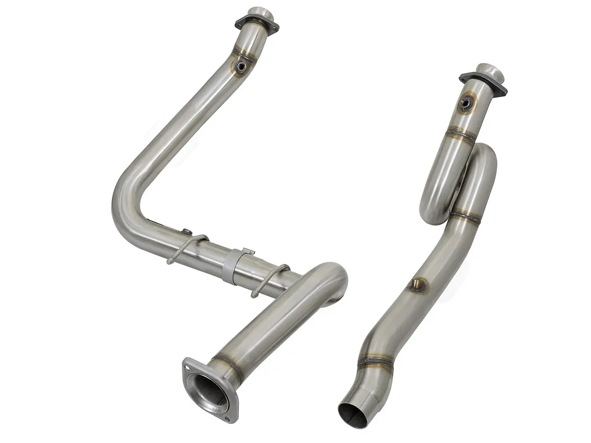 Afe: Twisted Steel 304 Stainless Steel Down-Pipes (Race Series) Ford F-150 Raptor 17-20 V6-3.5L (Tt) 1