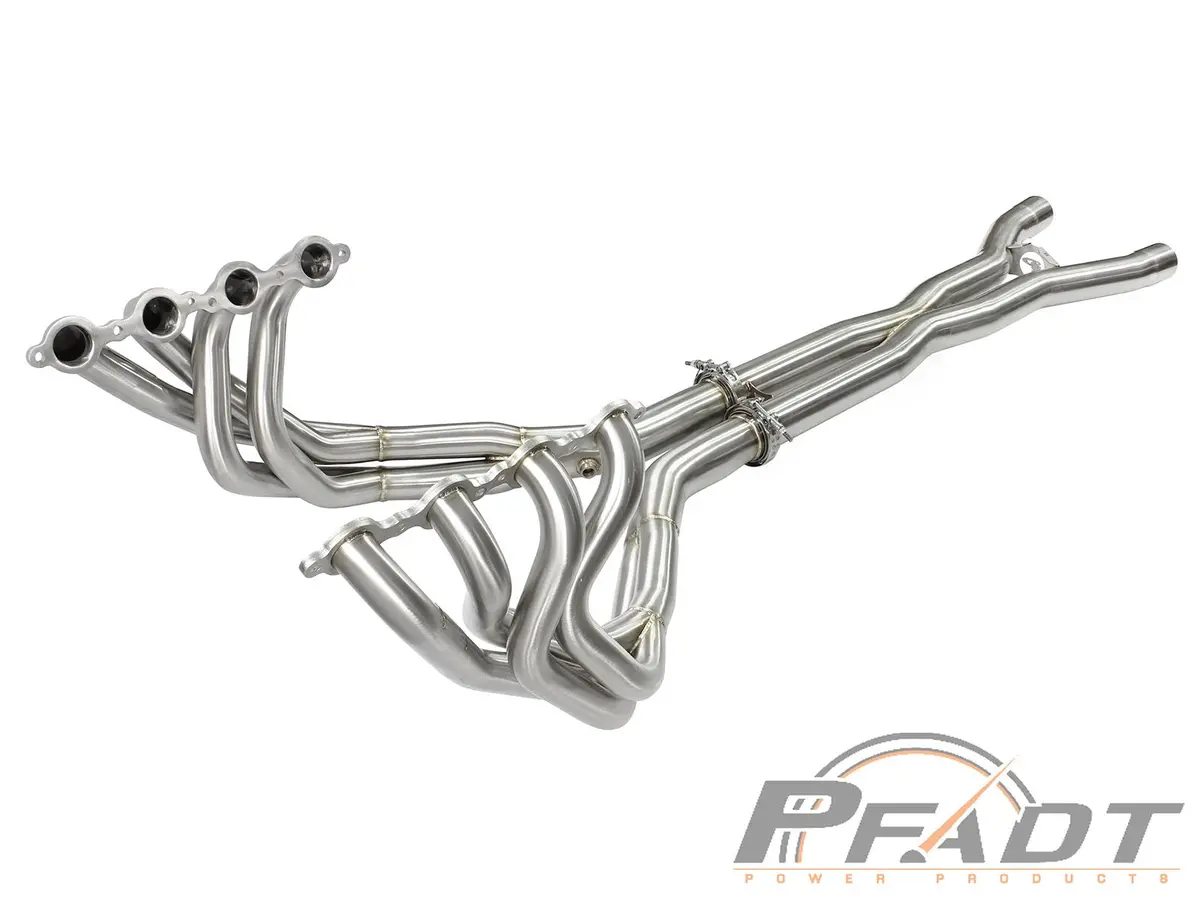 Afe: Pfadt Series Tri-Y Long Tube Header & X-Pipe; Race Series Chevrolet Corvette Z06/Zr1 (C6) 06-13 V8-6.2L/7.0L (Ls9/Ls7) 1