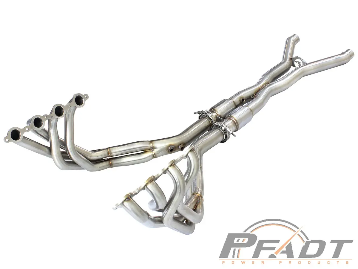 Afe: Pfadt Series Tri-Y Long Tube Header & X-Pipe; Street Series 	 Chevrolet Corvette (C6) 09-13 V8-6.2L (Ls3) 1