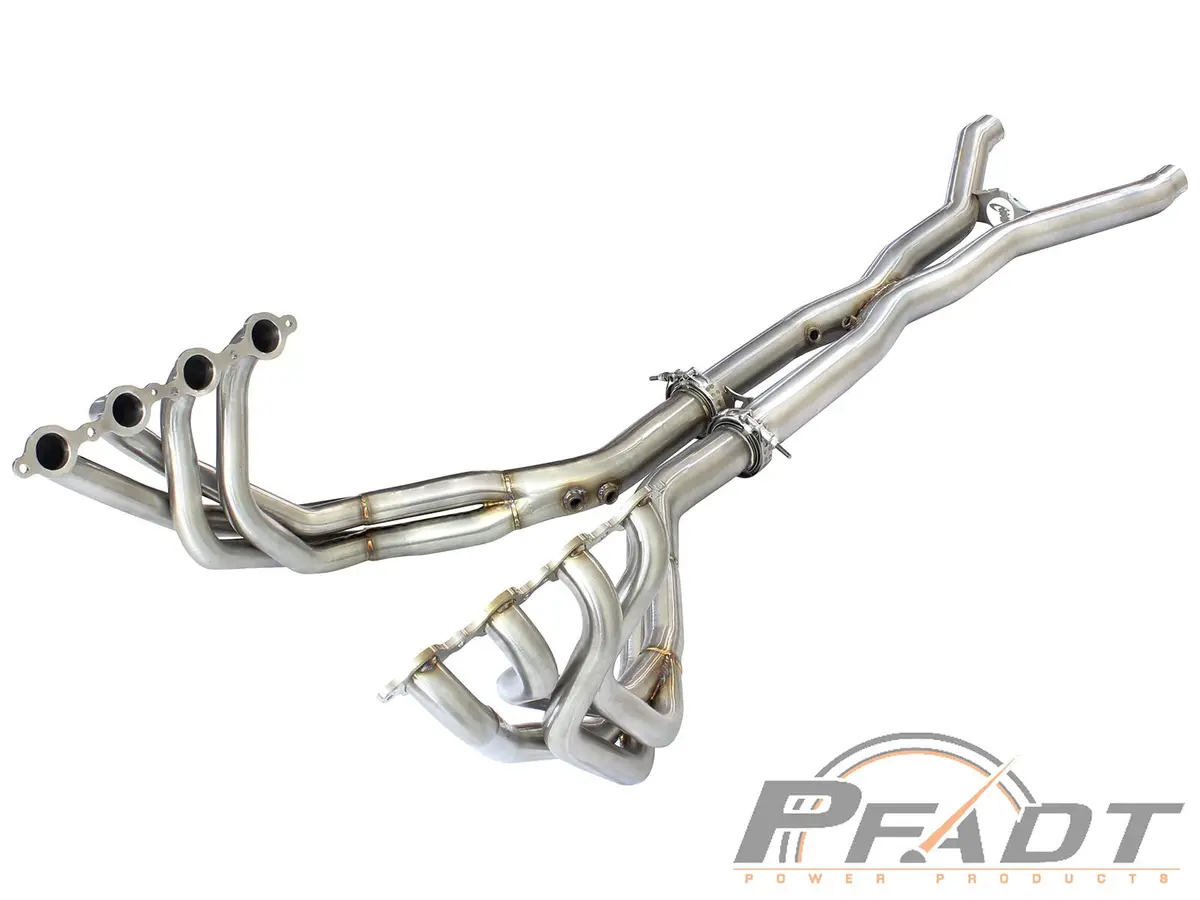 Afe: Pfadt Series Tri-Y Long Tube Header & X-Pipe; Race Series Chevrolet Corvette (C6) 09-13 V8-6.2L (Ls3) 1