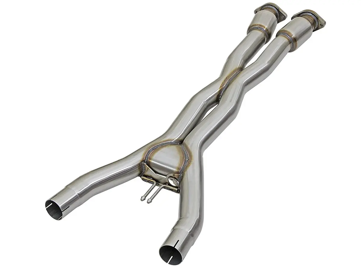 Afe: Pfadt Series 3" Stainless Steel X-Pipe W/ Cats; Street Series Chevrolet Corvette (C7) & Z06 14-19 V8-6.2L/6.2L (Sc) Lt1 1