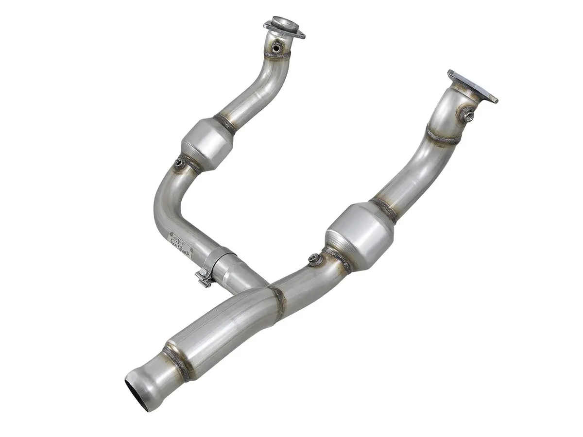 Afe: Twisted Steel Y-Pipe 3" To 3-1/2" Stainless Steel Exhaust System (Street Series) Gm Silverado/Sierra 1500 19-20 V8-5.3L 1