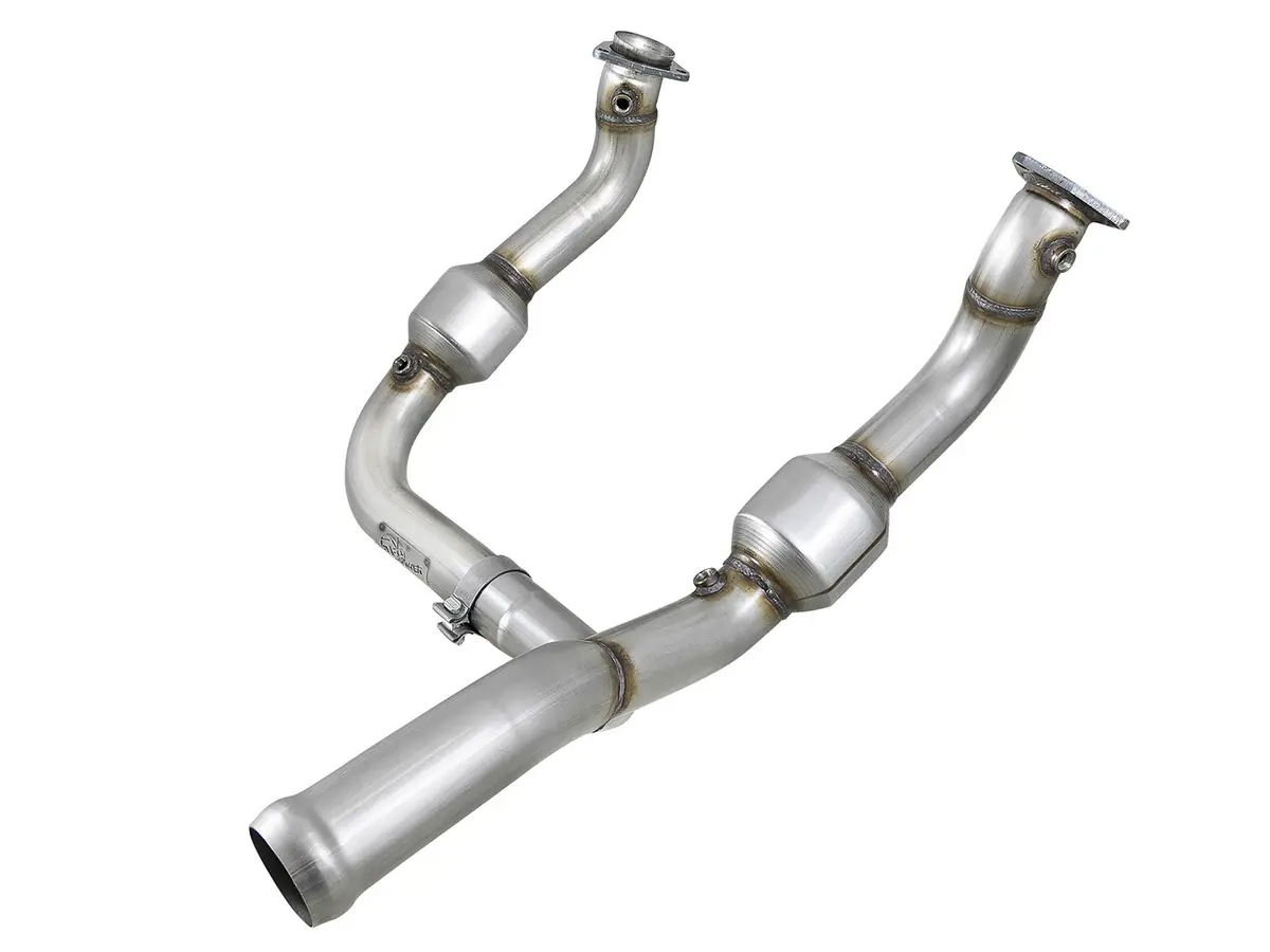 Afe: Twisted Steel Y-Pipe 3" To 3-1/2" Stainless Steel Exhaust System (Street Series) 19-20 Gm Silverado/Sierra 1500 V8-6.2L 1