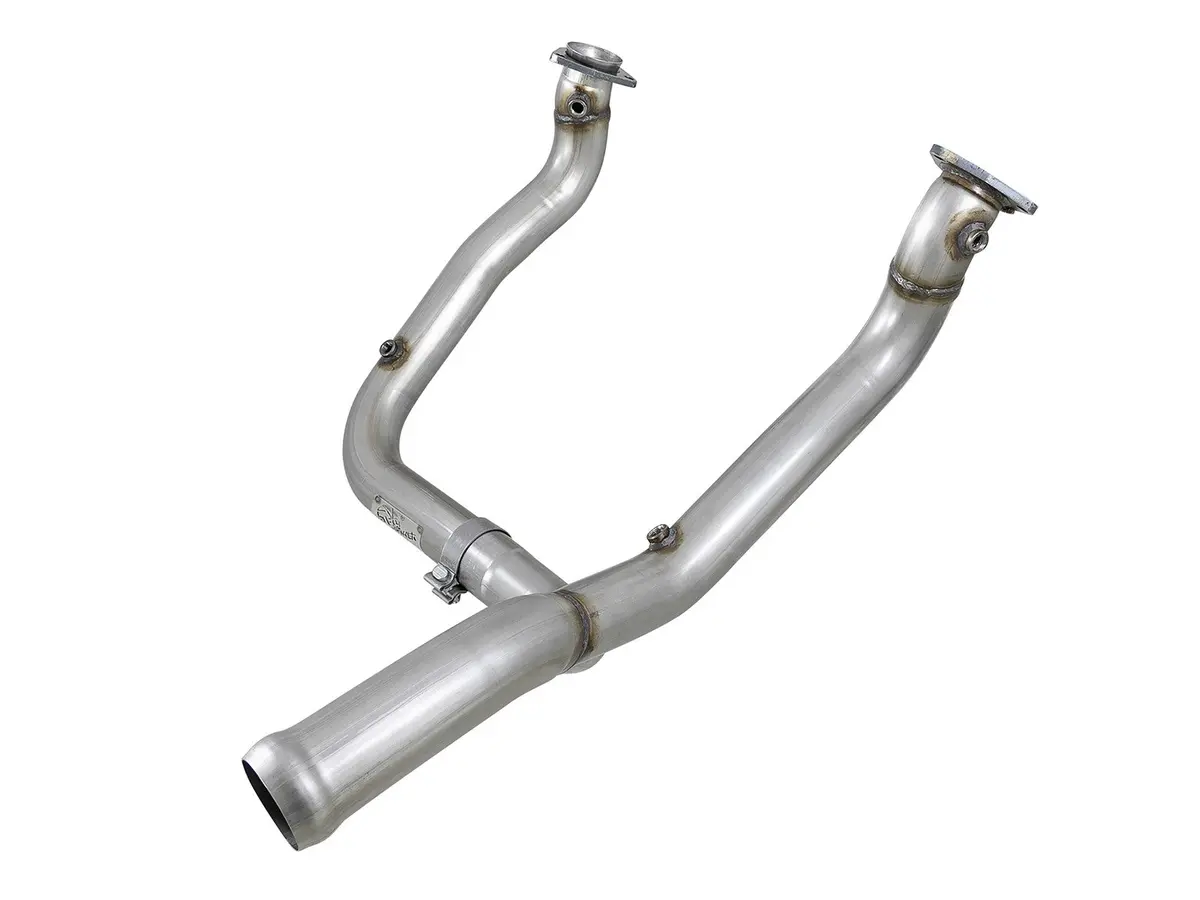 Afe: Twisted Steel Y-Pipe 3" To 3-1/2" Stainless Steel Exhaust System (Race Series) 19-20 Gm Silverado/Sierra 1500 V8-6.2L 1
