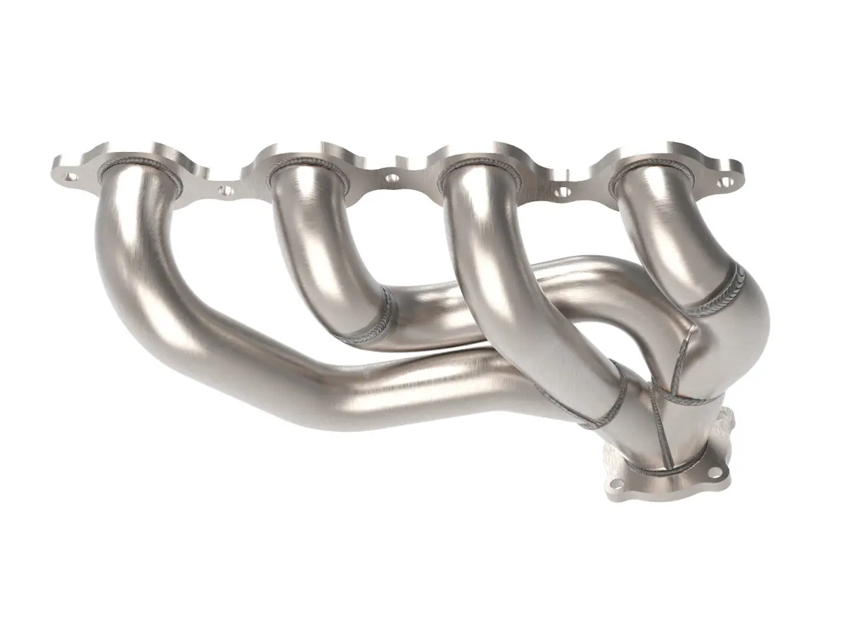 Afe: 2016-21 Chevrolet Camaro Ss V8-6.2L -- Stainless Steel Short Tube Header (Twisted Steel 304) 2