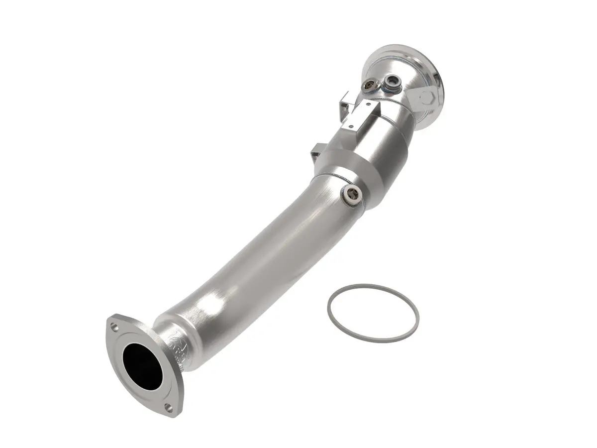 Afe: Twisted Steel Down-Pipe (Street Series) Lexus Rc 200T 16-17 I4-2.0L (T) 1