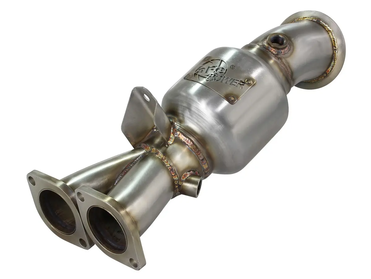 Afe: Twisted Steel Down-Pipe (Street Series) Bmw 135I (E82/88) / 335I (E90/92/93) 11-13 L6-3.0L (T) N55 1