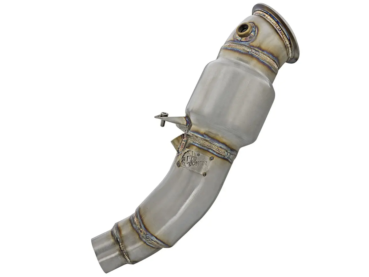 Afe: Twisted Steel Down-Pipe (Street Series) Bmw 328I/428I (F30/F32) 12-16 L4-2.0L (T) N20 1