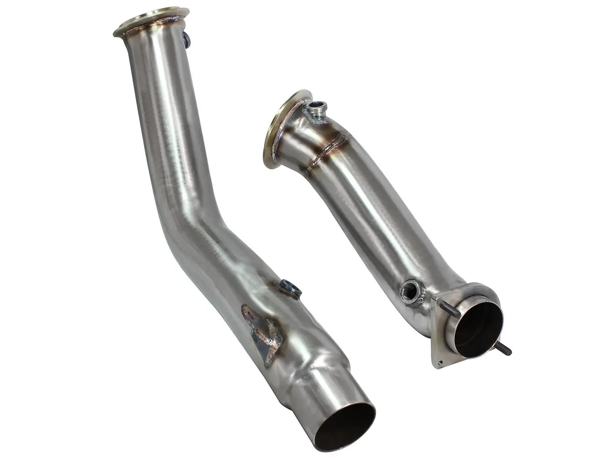 Afe: Twisted Steel Down-Pipe (Race Series) Bmw M3/M4/M2 Competition (F80/F82/F83/F87) 15-19 L6-3.0L (Tt) S55 1