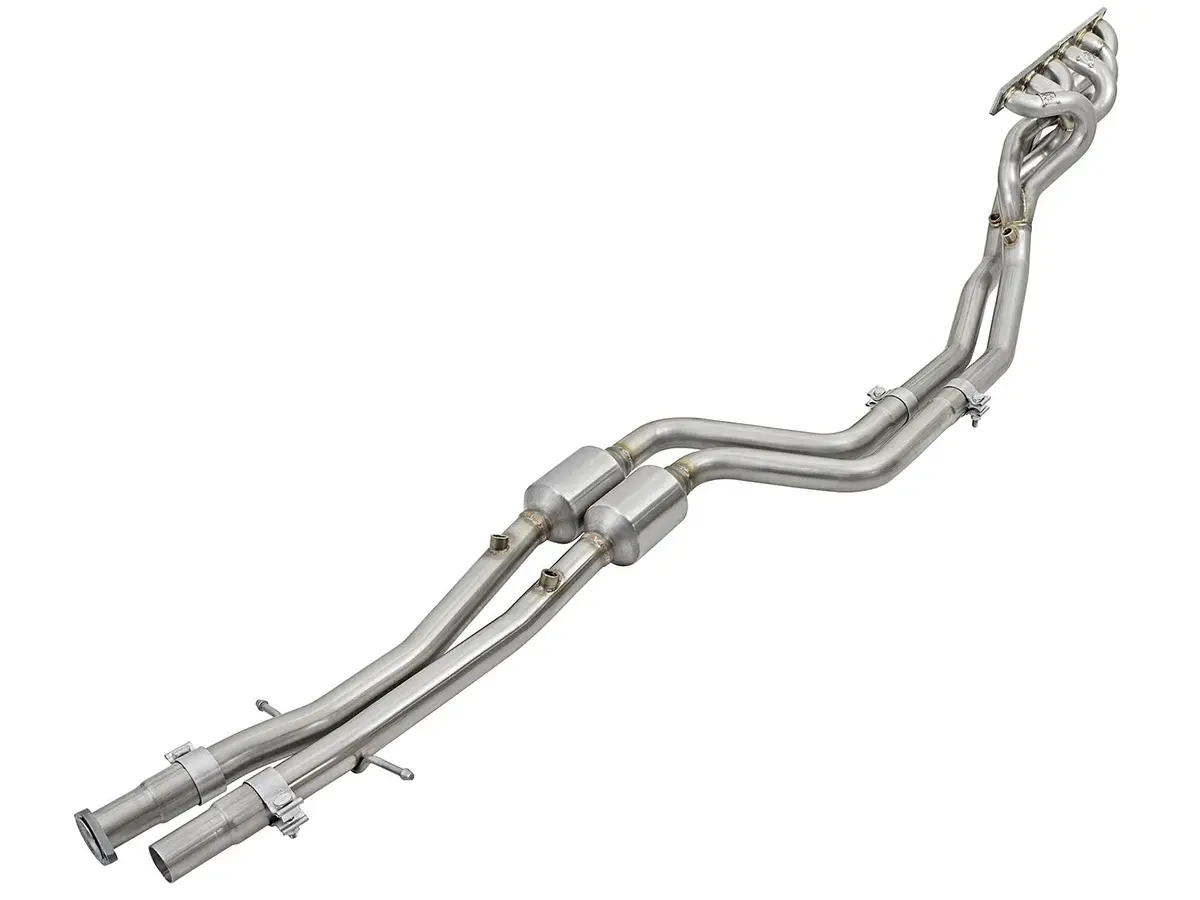 Afe: Twisted Steel Long Tube Header & Connection Pipes (Street Series) Bmw M3 (E36) 96-99 L6-3.2L (S52) 1