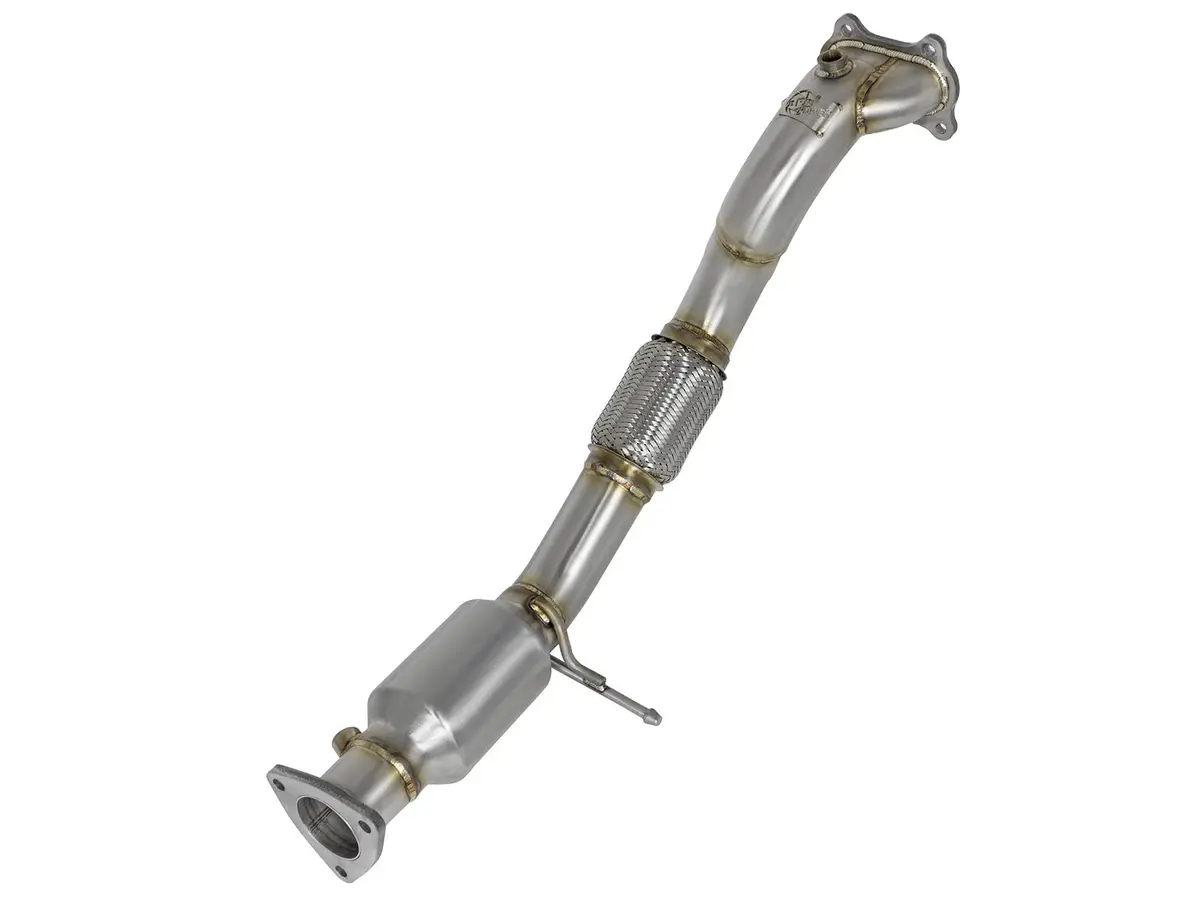 Afe: Twisted Steel Down-Pipe (Street Series) Honda Civic Si (Coupe/Sedan) 12-15 I4-2.4L 1