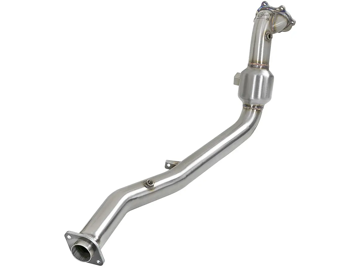 Afe: Twisted Steel Down-Pipe (Street Series) Subaru Wrx Sti 15-19 H4-2.5L (T) 1