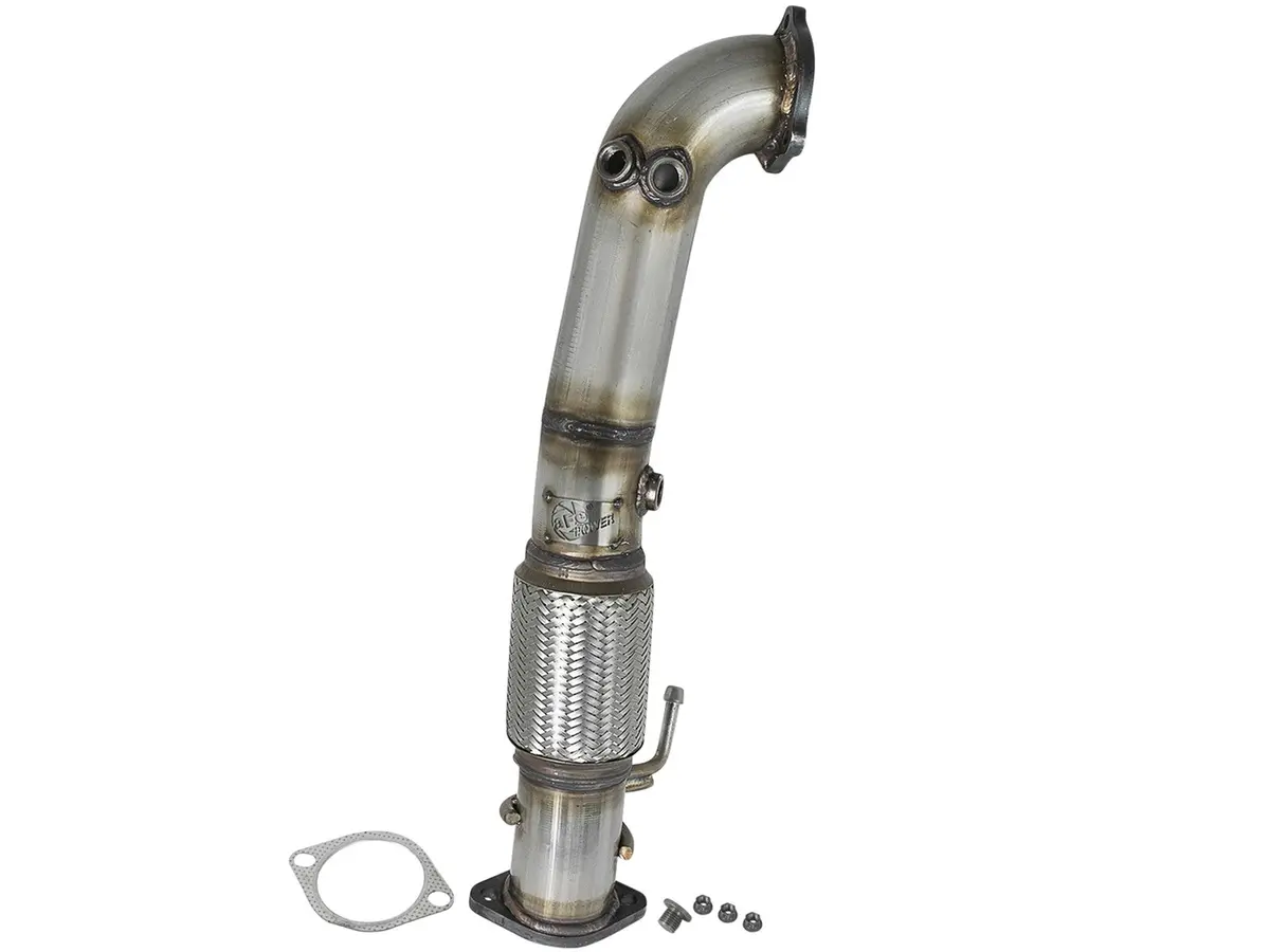 Afe: Twisted Steel Down-Pipe - Race Series Hyundai Elantra Gt 18-20 L4-1.6L (T) 1