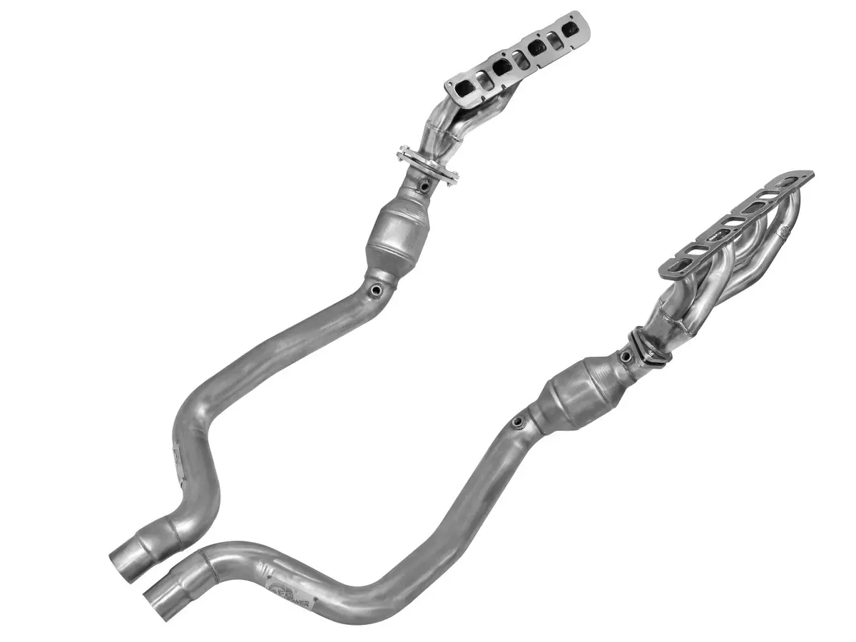 Afe: Twisted Steel Headers & Connection Pipes (Street Series) Dodge Challenger Srt-8 11-14 V8-6.4L Hemi 1