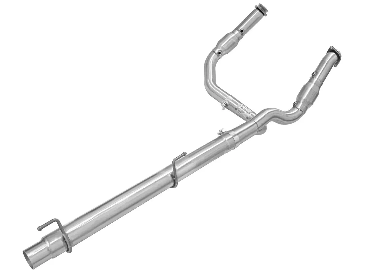 Afe: Twisted Steel Y-Pipe 3" To 3-1/2" Stainless Steel Exhaust System (Street Series) Dodge/Ram 1500 09-18 / Ram 1500 Classic 2019 V8-5.7L Hemi 1
