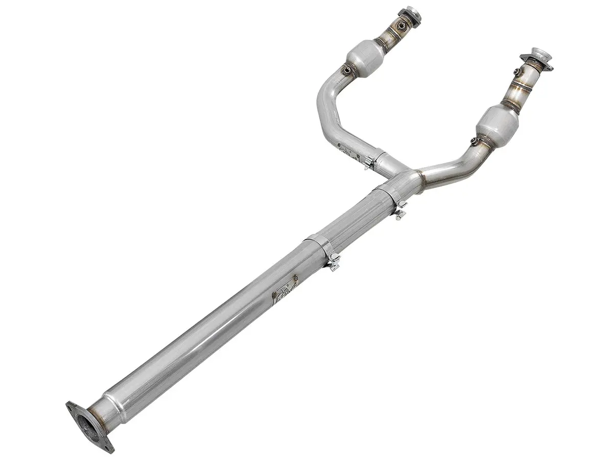 Afe: Twisted Steel Y-Pipe 3" To 3-1/2" Stainless Steel Exhaust System (Street Series) Ram 1500 2019 V8-5.7L Hemi Ram 1500 2019 V8-5.7L Hemi 1