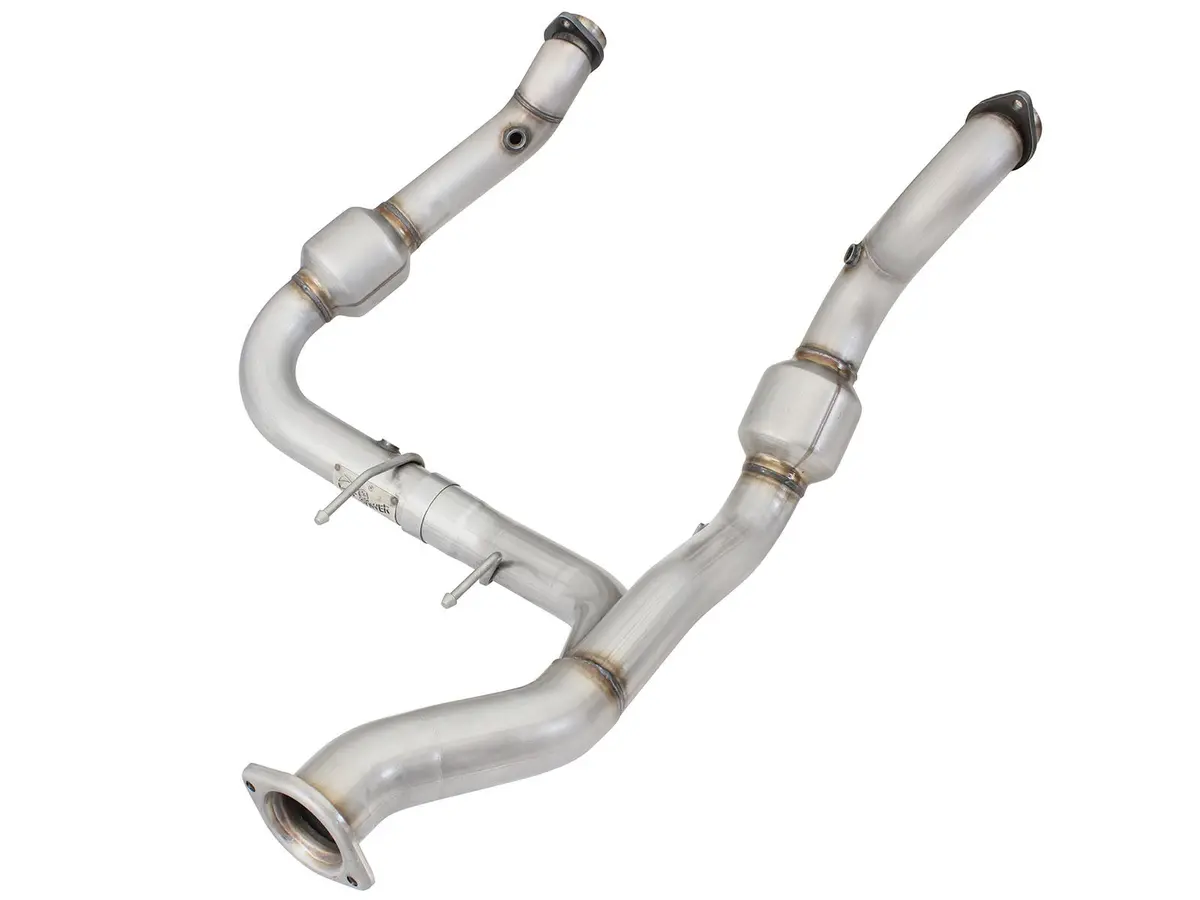 Afe: Twisted Steel Y-Pipe 3" To 3-1/2" Stainless Steel Exhaust System (Street Series) Ford F-150 15-20 V6-2.7L (Tt) 1