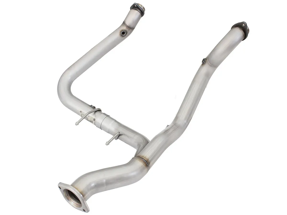 Afe: Twisted Steel Y-Pipe 3" To 3-1/2" Stainless Steel Exhaust System (Race Series) Ford F-150 15-20 V6-2.7L (Tt) 1