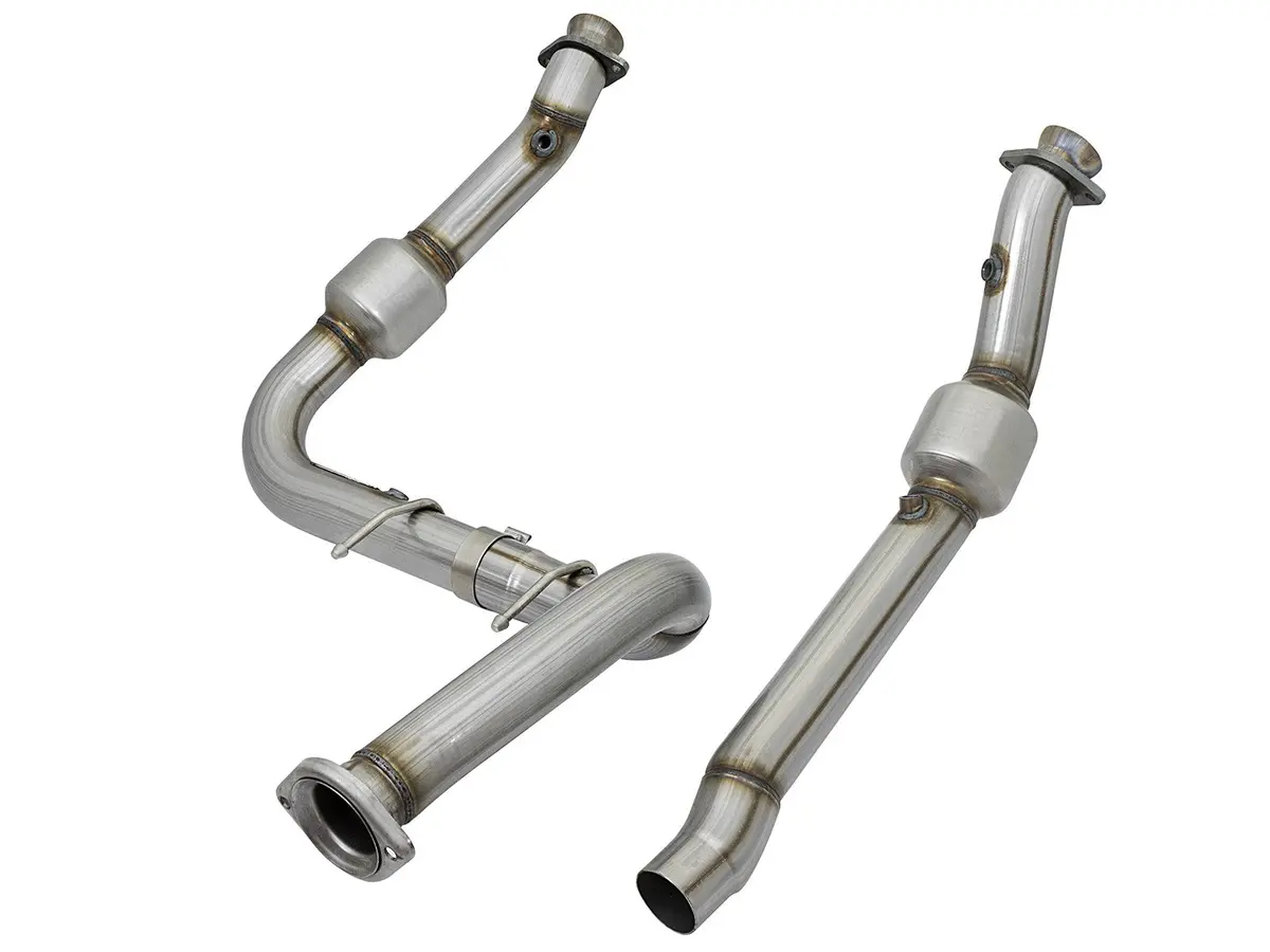Afe: Twisted Steel Down-Pipes (Street Series) Ford F-150 Raptor 17-20 V6-3.5L (Tt) 1