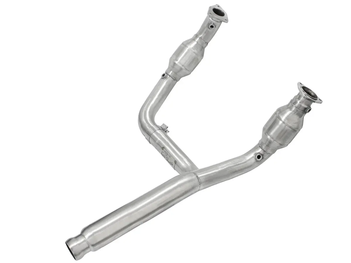 Afe: Twisted Steel Y-Pipe 3" To 3-1/2" Stainless Steel Exhaust System (Street Series) Gm Silverado/Sierra 1500 09-13 V6-4.3L/V8-4.8L/5.3L/6.0L 1