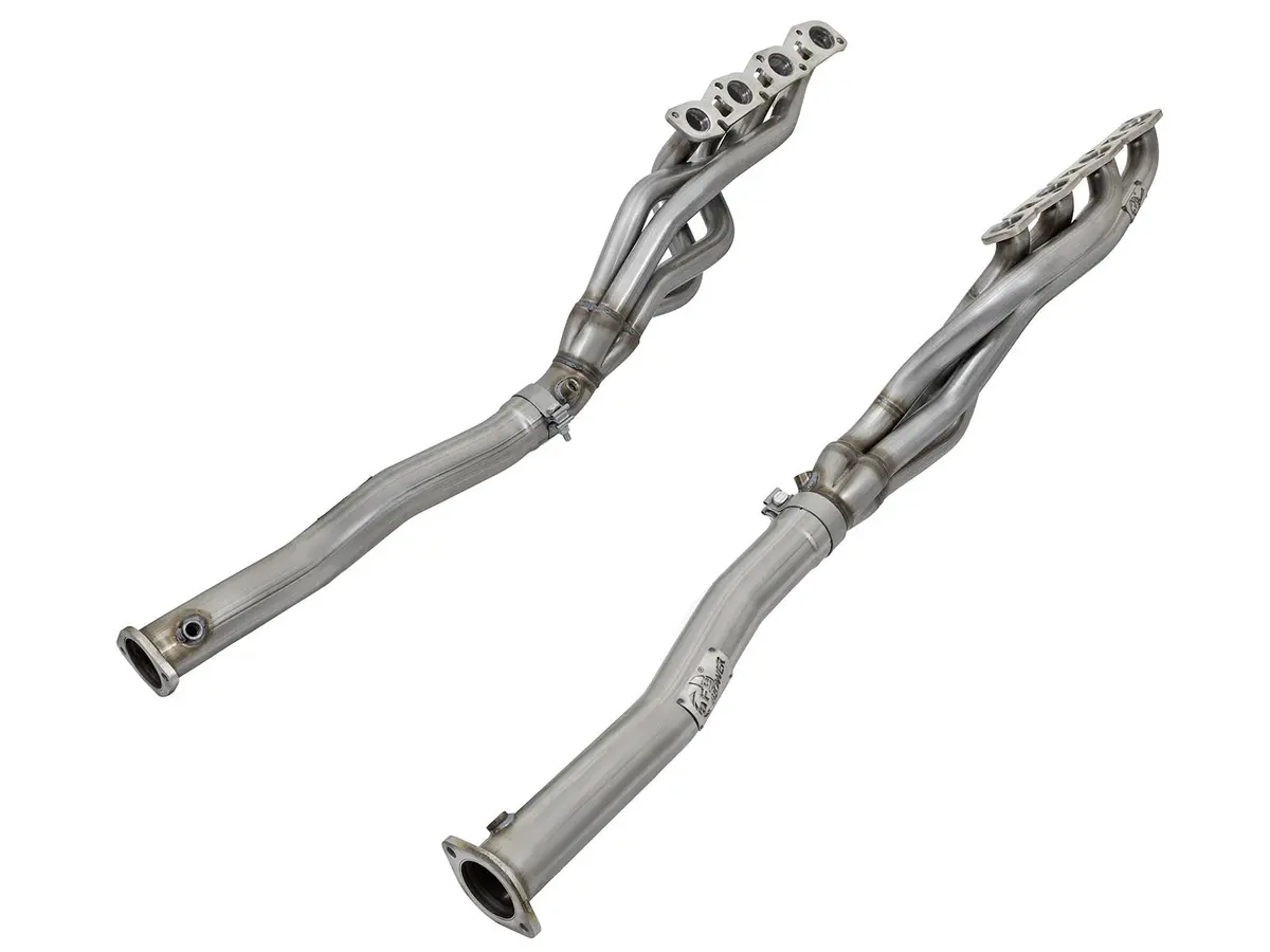Afe: Twisted Steel Long Tube Headers & Extension Pipes (Race Series) Nissan Patrol (Y62) 10-19 V8-5.6L (400 Hp) Vk56vd 1