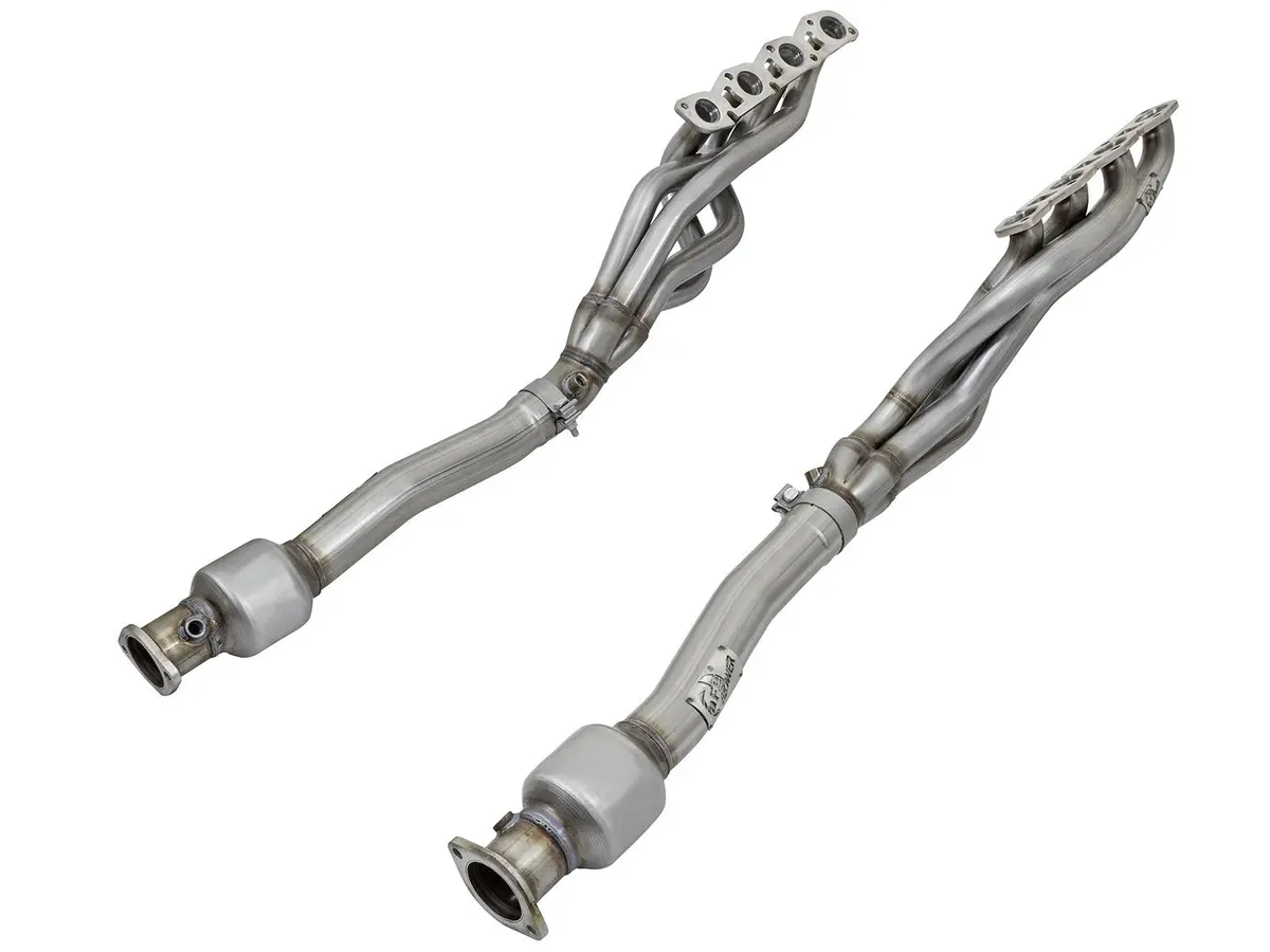 Afe: Twisted Steel Long Tube Header & Connection Pipes (Street Series) 16-19 Nissan Titan Xd V8-5.6L 1