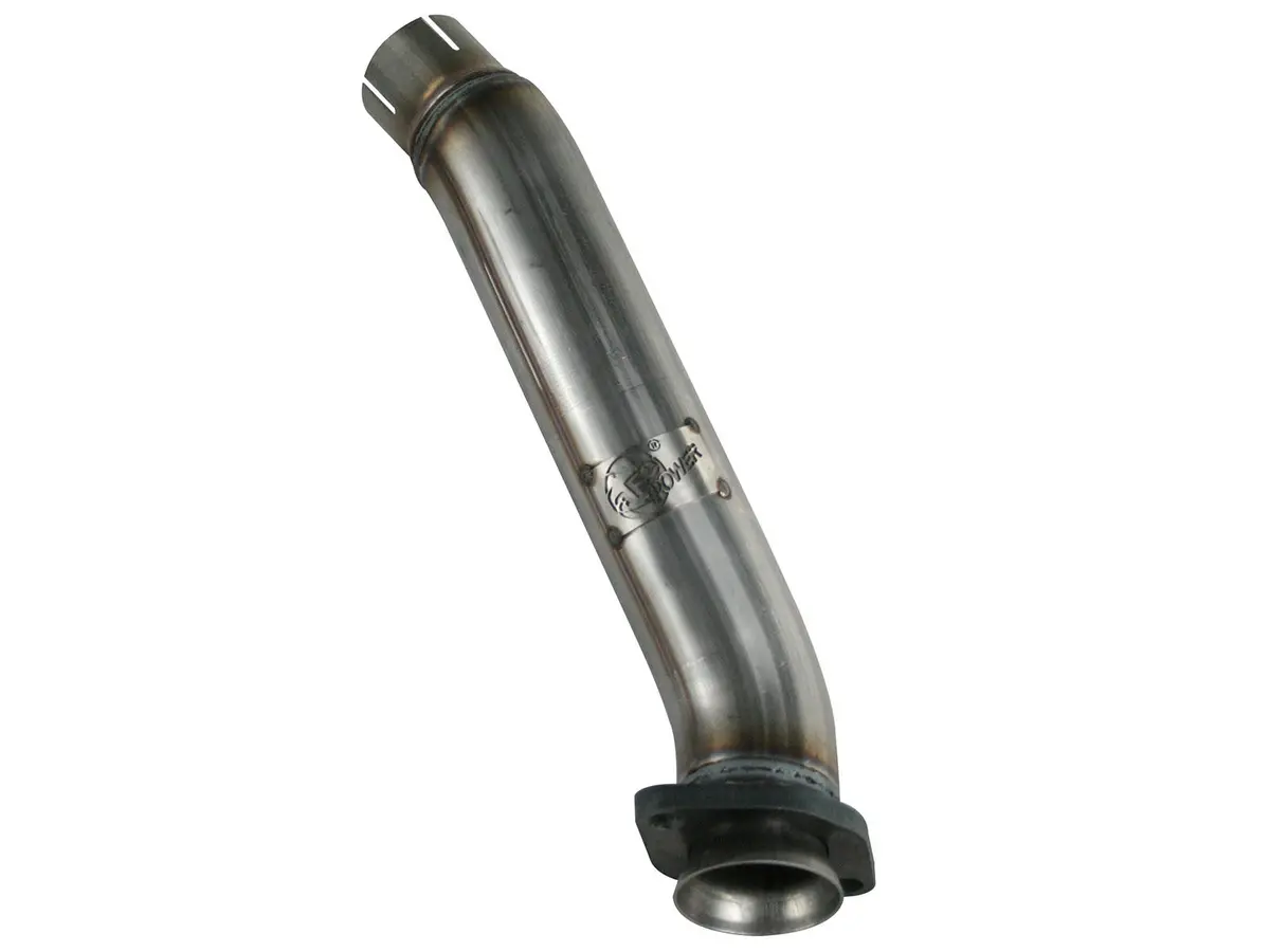 Afe: Twisted Steel Loop Delete Down-Pipe 2-1/2" Stainless Steel Exhaust System Jeep Wrangler (Jk) 12-18 V6-3.6L 1